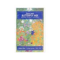 The Farm Garden | Klimt | Postcard With Flower Seeds